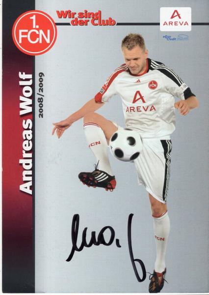 Wolf, Andreas - 1.FC Nürnberg (2008/09)