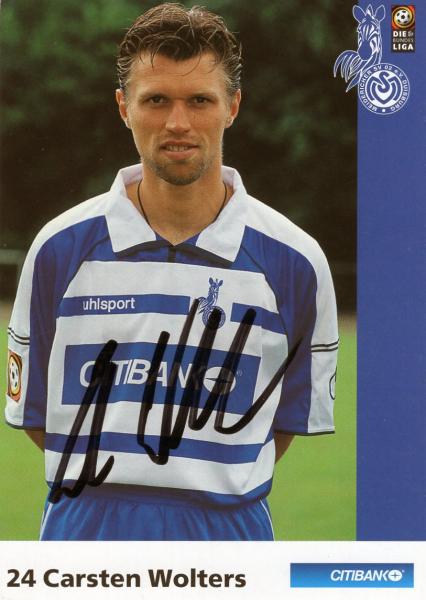 Wolters, Carsten - MSV Duisburg (2000/01)