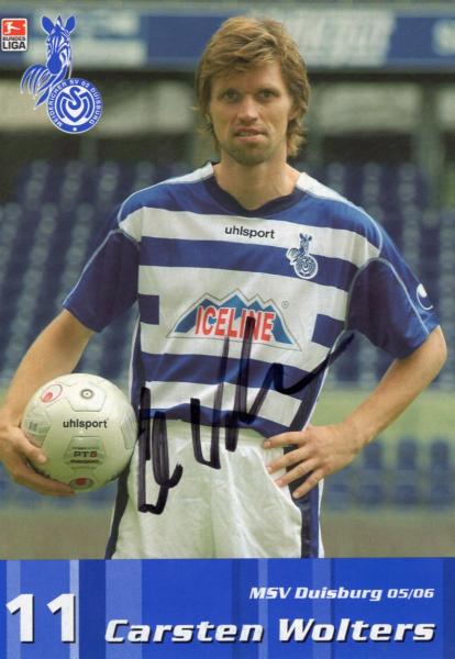 Wolters, Carsten - MSV Duisburg (2005/06)