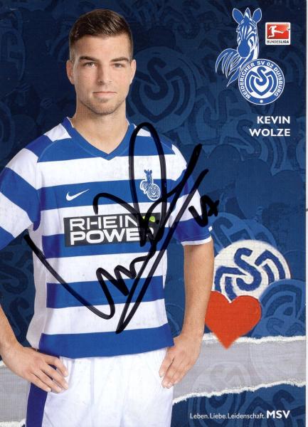 Wolze, Kevin - MSV Duisburg (2012/13)