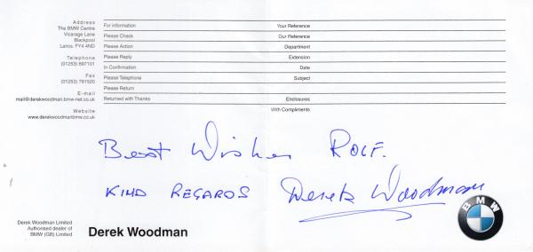 Woodman (GB), Derek