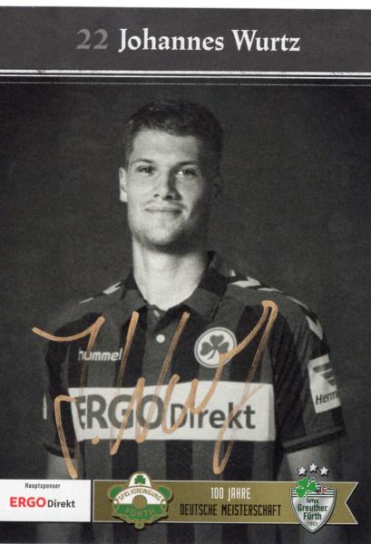 Wurtz, Johannes - SpVgg. Greuther Fürth (2014/15)