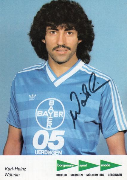 Wöhrlin, Karl.Heinz - Bayer Uerdingen (1985/86)