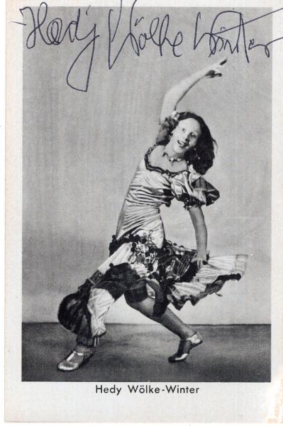 Wölke-Winter, Hedy - Balletttänzerin