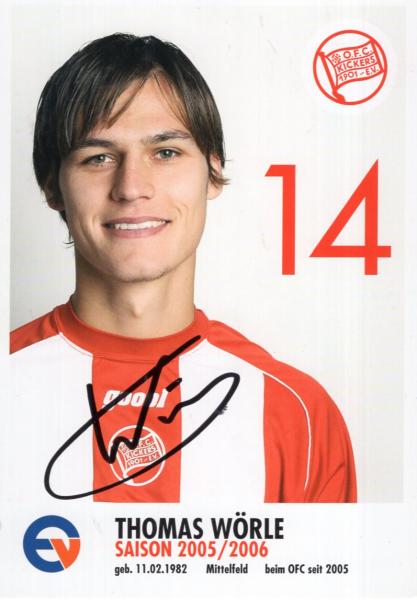 Wörle, Thomas - Kickers Offenbach (2004/05)