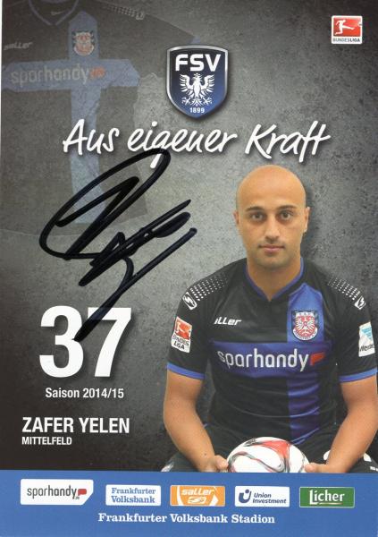 Yelen, Zafer - FSV Frankfurt (2014/15)