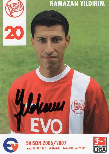 Yildirim, Ramazan - Kickers Offenbach (2006/07)