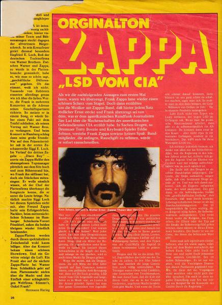 Zappa (+), Frank