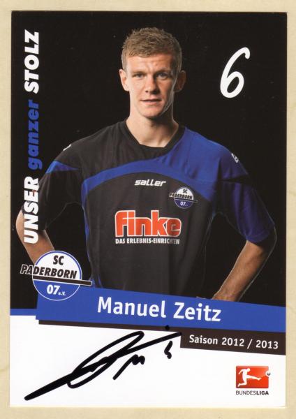 Zeitz, Manuel - SC Paderborn (2012/13)