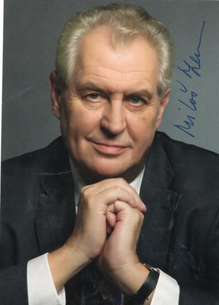 Zeman, Milos - ehem. Präsident von Tschechien