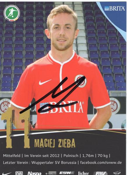Zieba, Maciej - SV Wehen Wiesbaden (2013/14)