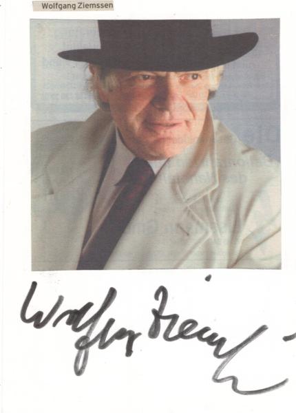 Ziemssen (†), Wolfgang