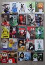 Maskottchen von Fußballvereinen - 24 Autogrammkarten