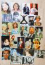 Konvolut von 24 signierten Fotos - Stars national