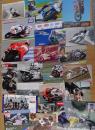Motorrad Konvolut - über 40 unsignierte Karten oder Fotos