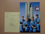 Shuttle Mission STS-5 - komplette Crew