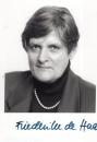 de Haas (†), Friederike
