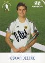 Deecke, Oskar - Nationaltrikot