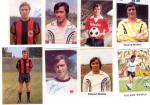 Eintracht Frankfurt (60er/70 Jahre) - 6 signierte Autogrammkarten