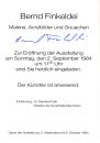Finkeldei, Bernd - Maler