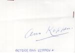 Koppen (†/NL), Ans