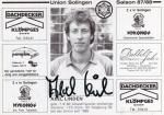 Linden, Axel - Union Solingen (1987/88)