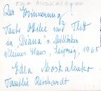 Moskalenko (†), Edla - Opernsängerin