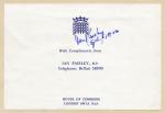 Paisley (+), Ian - ehem. First Minister Nordirland