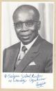 Senghor (+), Leopold Sedar - ehem. Staatspräsident von Senegal