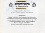 UDSSR Handball Nationalmannschaft der Damen - Olmypiasieger 1980 (1 Unterschrift)